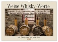 Produktbild: Weise Whisky-Worte (Wandkalender 2026 DIN A2 quer), CALVENDO Monatskalender