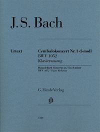 Produktbild: Johann Sebastian Bach - Cembalokonzert Nr. 1 d-moll BWV 1052