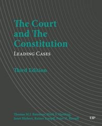 Produktbild: The Court and the Constitution