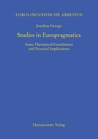 Produktbild: Studies in Europragmatics