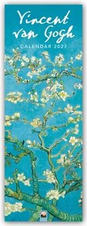 Produktbild: Vincent van Gogh &ndash; Slimline-Kalender 2027 &ndash; Original Flame Tree Publishing-Kalender Slimeline [Kalender]