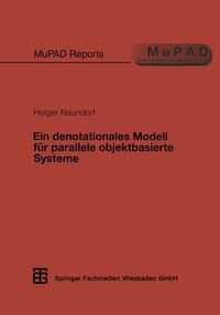 Produktbild: Ein denotationales Modell f&uuml;r parallele objektbasierte Systeme