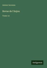 Produktbild: Revue de l'Anjou