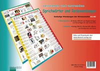 Produktbild: Plakate Sprichw&ouml;rter und Redewendungen