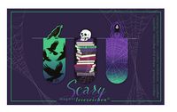 Produktbild: Magnetlesezeichen Scary