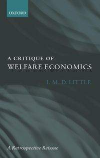 Produktbild: A Critique of Welfare Economics