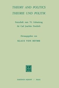 Produktbild: Theory and Politics / Theorie und Politik