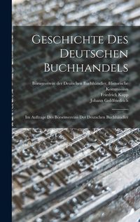 Produktbild: Geschichte des Deutschen Buchhandels