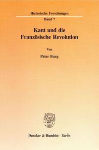 Produktbild: Kant und die Franz&ouml;sische Revolution.