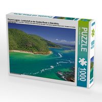Produktbild: CALVENDO Puzzle Knysna-Lagoon - Landschaft an der Garden-Route in S&uuml;d-Afrika | 1000 Teile Lege-Gr&ouml;&szlig;e 64x48cm Foto-Puzzle f&uuml;r gl&uuml;ckliche Stunden