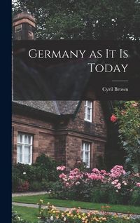 Produktbild: Germany as it is Today