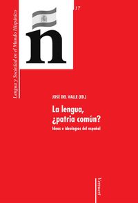 Produktbild: La lengua, &iquest;patria com&uacute;n?