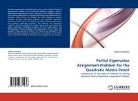 Produktbild: Partial Eigenvalue Assignment Problem for the Quadratic Matrix Pencil