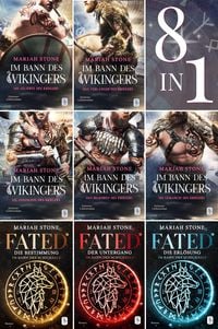 Produktbild: Wilde Wikinger & schicksalhafte Liebe: Acht B&auml;nde voller Mythos, Leidenschaft & Gefahr