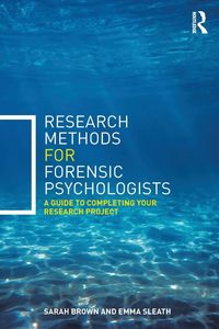 Produktbild: Research Methods for Forensic Psychologists