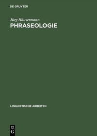 Produktbild: Phraseologie