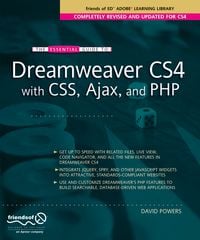 Produktbild: The Essential Guide to Dreamweaver CS4 with CSS, Ajax, and PHP