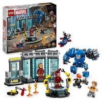 Produktbild: LEGO Marvel Iron Mans Labor: Halle der R&uuml;stungen - Bauspielzeug 76315
