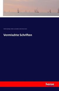 Produktbild: Vermischte Schriften