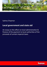 Produktbild: Local government and state aid