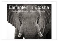Produktbild: Elefanten in Etosha (Wandkalender 2027 DIN A2 quer), CALVENDO Monatskalender