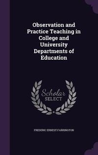 Produktbild: Observation and Practice Teaching in College and University Departments of Education
