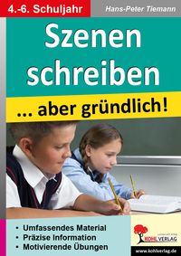 Produktbild: Szenen schreiben ... aber gr&uuml;ndlich