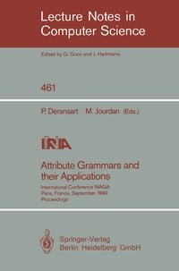 Produktbild: Attribute Grammars and their Applications