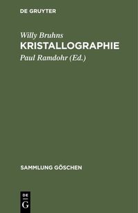 Produktbild: Kristallographie