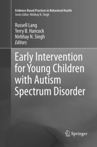Produktbild: Early Intervention for Young Children with Autism Spectrum Disorder