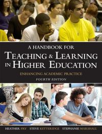Produktbild: Fry, H: Handbook for Teaching and Learning in Higher Educati