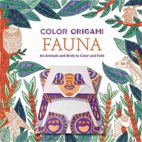 Produktbild: Kirschenbaum, M: Color Origami: Fauna (Adult Coloring Book)