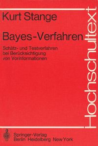 Produktbild: Bayes-Verfahren