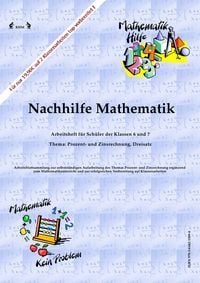 Produktbild: Nachhilfe Mathematik - Prozent- und Zinsrechnung, Dreisatz