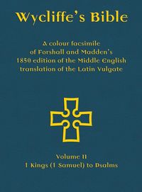 Produktbild: Wycliffe's Bible - A colour facsimile of Forshall and Madden's 1850 edition of the Middle English translation of the Latin Vulgate