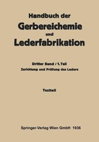 Produktbild: Zurichtung und Pr&uuml;fung des Leders -Textteil