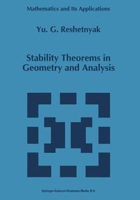 Produktbild: Stability Theorems in Geometry and Analysis