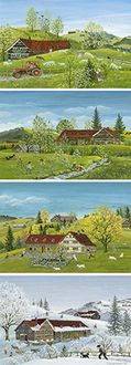 Produktbild: Kartenset Lilly Langenegger