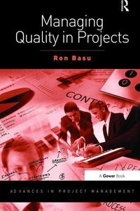 Produktbild: Basu, R: Managing Quality in Projects