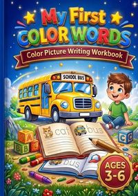 Produktbild: My First Color Words &ndash; Color Picture Writing Workbook for Ages 3&ndash;6