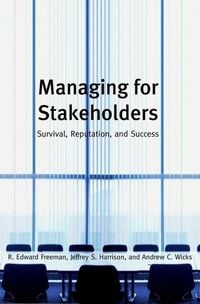 Produktbild: Managing for Stakeholders