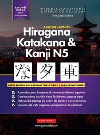 Produktbild: Aprende Japon&eacute;s Hiragana, Katakana y Kanji N5 - Libro de Trabajo para Principiantes