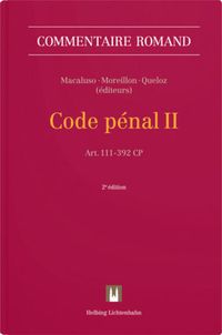 Produktbild: Code pénal II (CP II)