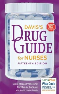 Produktbild: Hazard Vallerand, A: Davis'S Drug Guide for Nurses 15e