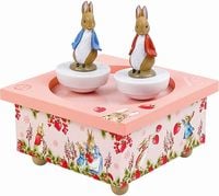 Produktbild: Spieluhr tanzend Peter Hase, Erdbeeren magnetisch