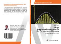 Produktbild: Stetige Ausscheideintensitäten in der Personenversicherung