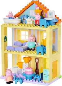 Bild vom Artikel BIG 800057164 - BIG Bloxx, Peppa Pig Family House, Peppa Wutz Spielhaus inkl. Familie vom Autor 