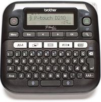 Produktbild: Brother P-touch D210 Beschriftungsger&auml;t Geeignet f&uuml;r Schriftband: TZe 3.5 mm, 6 mm, 9 mm, 12 mm