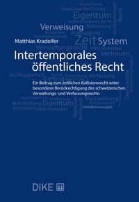 Produktbild: Intertemporales &ouml;ffentliches Recht
