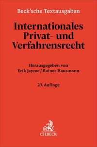 Produktbild: Internationales Privat- und Verfahrensrecht